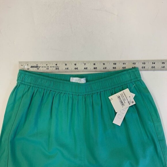 Abound Women's Elastic Waist Pull-On Cargo Jogger Pants Green Marine Size XS NWT - Picture 11 of 14